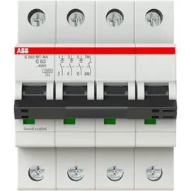 ABB Stotz S&J Sicherungsautomat C-Char. S203MT-C63NA