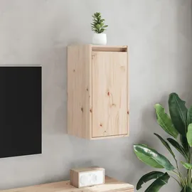 vidaXL Wandschrank, Braun, Holz, Kiefer, Rechteckig, 30x40x30 cm, Wohnzimmer, Wohnwände, Hängeelemente