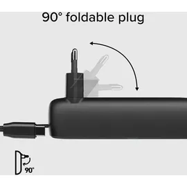 SBS Powerbank Hybrid 5000 mAh PD 20W mit integrierter Buchse