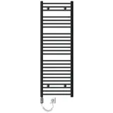 luxebath Elektrischer Badheizkörper Sahara 50x150 cm Anthrazit gerade Stab 1200W