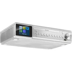Kärcher Karcher RA 2060D-S Küchenradio (CD-Player, DAB+ / UKW Radio, Bluetooth, Timer, Fernbedienung)