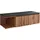 BASIC by Balculina Waschbeckenunterschrank Loris 120 x 34 cm Schwarz
