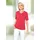 GOLDNER Halbarm Basic-Shirt Rot 44