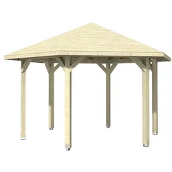 Skan Holz Pavillon Nancy-Größe 3-naturbelassen
