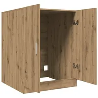 vidaXL Waschmaschinenschrank 70,5 x 71,5 x 91,5 cm Braun