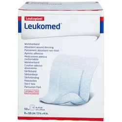 Leukomed sterile Pflaster 8x10 cm