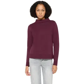 Betty Barclay Strickpullover mit Stehkragen Dark Aubergine 40