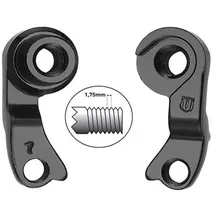 Union GH-249 Schaltauge Set - Aluminium - schwarz/silber