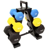 Signature Fitness Cast Iron Olympic 2-Inch Weight Plates Including 7FT Olympic Barbell, 130-Pound Set (85 Pounds Plates + 45 Pounds Barbell), Multiple Packages, Style #7