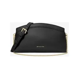 Michael Kors Athena Small Clutch Leder Black