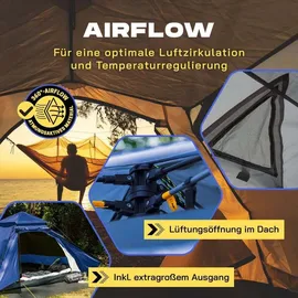 Lumaland Pop Up Kuppelzelt Blau