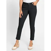 Witt Weiden Twill-Hose Regular Schwarz 38