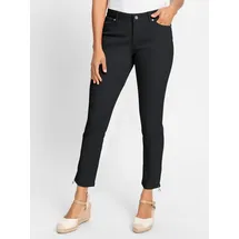 Witt Weiden Twill-Hose Regular Schwarz 38