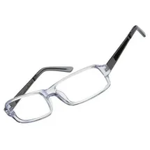Fossil Brillengestell aus Metall/Kunststoff in Grau Transparent | Gr.: onesize