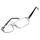 Fossil Brillengestell aus Metall/Kunststoff in Grau Transparent | Gr.: onesize