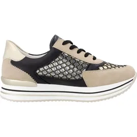 remonte D1329 Damen Weite E Beige/Schwarz 36