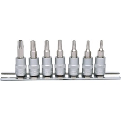 KS Tools, Steckschlüssel + Stecknuss, 1/4“ Bit-Stecknuss-Satz (1/4″)