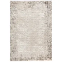 OBSESSION My Memphis grau, B:200cm H:8mm L:290cm, Polyester, Teppiche, Teppich, modernes 3D-Design, mit Bordüre und Fransen