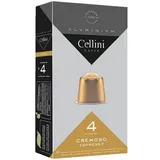 Cellini 10er-Pack Kaffeekapseln »Cellini Espresso Cremoso« braun
