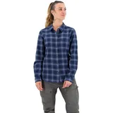 Fjällräven Damen Övik Flannel Bluse (Größe L, blau)