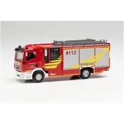 HERPA 95778 1:87 MAN TGS M Ziegler Z-Cab HLF 20 Löschfahrzeug 