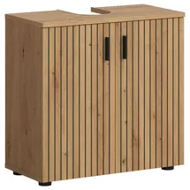 xonox.home Waschbeckenunterschrank Mone Eiche Artisan