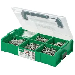 SPAX Holzschrauben-Sortiment »L-BOXX Mini WIROX« 703 Teile