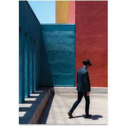 Paper Collective - Primary Spaces Poster, 50 x 70 cm