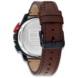 Tommy Hilfiger Bank Chronograph Leder 42 mm 1792268