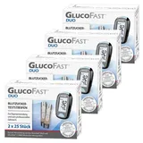 Glucofast Duo Blutzucker-Teststreifen 150 St