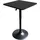 Happy Garden Quadratischer Bartisch 60 x 60 cm Schwarz/Weiß