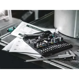 WERA Steckschlüsselsatz 8100 SA 12 HF Zyklop 13-tlg. 1/4 Zoll SW 5-13 mm