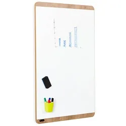 rocada Whiteboard Natural Skinboard 75,0 x 115,0 cm weiß lackierter Stahl