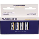 SOENNECKEN Batterie AA LR6 8 Stück/Pack