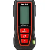 sola-messwerkzeuge gmbh & co. kg Sola Laserentfernungsmesser, Entfernungsmesser Metron 20 20m Messbereich mit Gürteltasche 71024501