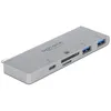 Delock Speicherkartenleser 64078 - 3-Port-Hub und 2-Slot-Kartenleser für MacBook...