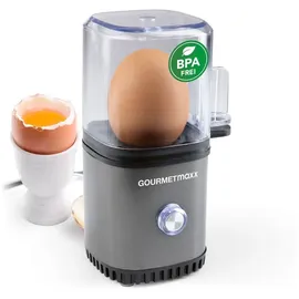 GOURMETmaxx Eierkocher für 1 Ei 70 W anthrazit
