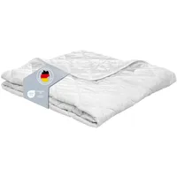 XDream Ultra leichte Bettdecke | 200 x 200 cm | sehr dünne Sommerdecke | XDREAM Pure - Weiß