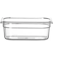 HENDI Gastronorm Behälter 1/4, 265x162x100 mm, Transparent