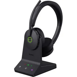 Yealink WH68 UC On-Ear Headset DECT/Bluetooth schwarz