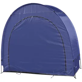 pro.tec Fahrradzelt Bergendal 198 x 84 cm blau