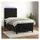 vidaXL Boxspringbett 100 x 200 cm Schwarz