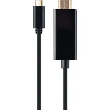Gembird USB-C auf HDMI, adapter schwarz 4k@30 Hz