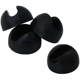MuCoLa Melko 4x Fußbodenschoner für 12mm Hairpin Legs - Schwarz
