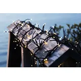 Sirius Top-Line Cluster Erweiterung 200 LED warmweiß 3 m schwarz - Schwarz