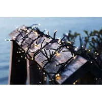 Sirius Top-Line Cluster Erweiterung 200 LED warmweiß 3 m schwarz - Schwarz