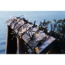 Sirius Top-Line Cluster Erweiterung 200 LED warmweiß 3 m schwarz - Schwarz