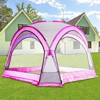 BITUXX Pavillon Dome Festzelt Partyzelt 3,4x3,4m Garten Pavillion Gartenzelt