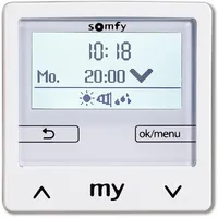 SOMFY Soliris Smoove Uno Steuerung Windsensor weiß