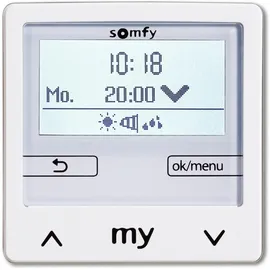 SOMFY Soliris Smoove Uno Steuerung Windsensor weiß